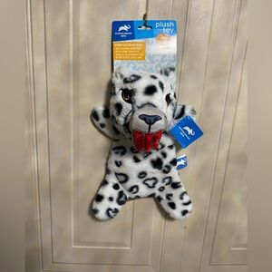 Animal Planet Amazing Plush Flat Body I Dog Toy Clinker & Squeaker NEW  13”